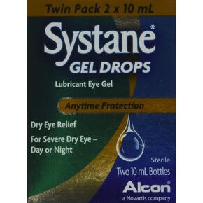 Systane Gel Drops Lubricant Eye Drops 10ML Twin Pack 2 Count in Kuwait