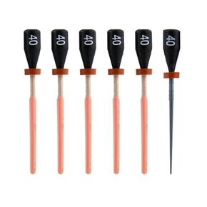 Pac-Dent OOG-40 مبرد واحد G Gutta Percha Carrier Obturators #40 أسود 5/Pk in Kuwait