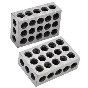 marddpair Parallel Block Set 1 x 2 x 3 Blocks 23 Holes 0.0003 Inch Machinist Fit for Milling Machine in Kuwait