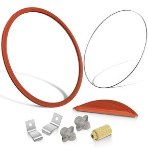 M11 Door Gasket Kit for Midmark Ritter M11 PM Kit Include Door & Dam Gasket(#002-0504-00), Gasket Ring(#057-0790-00), with Replacement Part Door Spring, Chamber Filter, Sintered Bronze Filter in Kuwait