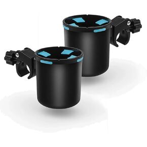 حامل أكواب للقوارب البحرية، تركيب بدون أدوات حفر، يحمل أكواب 30-40 أونصة، يتم تركيبه على حاجز أو عمود بيميني العلوي، هدية للبونتون، PWC، جت سكي in Kuwait