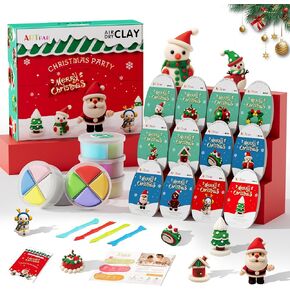 Air Dry Clay Kits for Kids-Modeling Magic Clay,12 Animals DIY Molding Clay Art Crafts Set,Ultra Light & Soft, Safe & Non-Toxic with Sculpting Tools & Tutorials, Unique Gifts for Boys & Girls in Kuwait