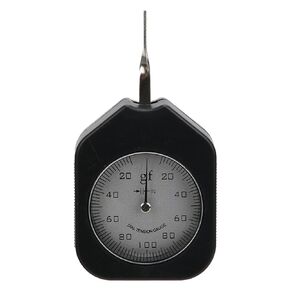 Topyond Tensiometer, Alloy Dynamometer, SEG‑100‑1 Pressure Gauge Tension Meter Single Needle Switch Dynamometer 100g for Measuring Force in Kuwait