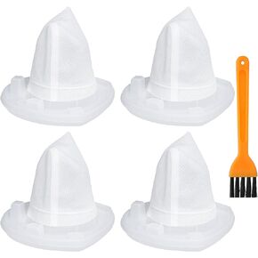 4 قطع بديلة من الفلتر للمكنسة الكهربائية اللاسلكية المحمولة بلاك اند ديكر AdvancedClean VF110 CHV1410L BDH2000L HHVI320JR02، فلاتر مدمجة للحيوانات الأليفة والسيارة اليدوية in Kuwait