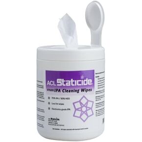 مجموعة مناديل التنظيف Staticide 7630 IPA، كحول الأيزوبروبيل، 5 × 8 بوصة (1 × 7600 علبة، 3 × 7625 عبوات - إجمالي 400 منديل) in Kuwait