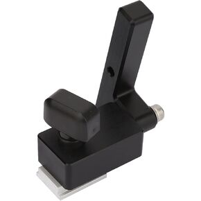 Woodwork T Slot Miter Chute Limiter Premium Bakelite Construction Precision Woodworking Tool For DIY Projects And Professional Craftsmen With Quick Release Handle Option (square handle) in Kuwait