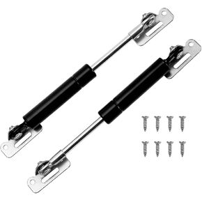 6inch/155mm 4lb/20N/2kg Gas Springs, 6" Gas Struts Hydraulic Lift Support for Cabinet Lid Toolbox Cover,2 Pcs, Black in Kuwait