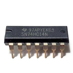 SN74HC14N SN74HC14 74HC14 Hex Schmitt-Trigger Inverters Breadboard-Friendly IC DIP-14 (Pack of 10) in Saudi Arabia