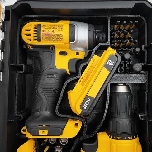 بطانة ومنظم لمجموعة Dewalt 20V Max Drill and Impact Combo in Kuwait