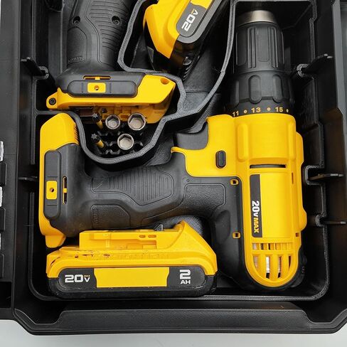 بطانة ومنظم لمجموعة Dewalt 20V Max Drill and Impact Combo in Kuwait