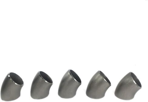 1-1/4 بوصة 45 درجة من الفولاذ المقاوم للصدأ SCH10 تركيب كوع الأنابيب الملحوم 5 عبوات (2D) in Kuwait