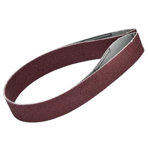 10pcs Aluminum Oxide Sanding Belts Abrasive Bands for Belt Sander Ideal Rust Removal Woodworking Grinding Polishing with Effect in Kuwait
