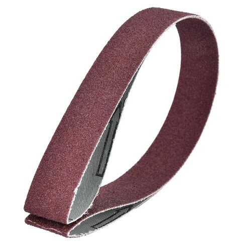 10pcs Aluminum Oxide Sanding Belts Abrasive Bands for Belt Sander Ideal Rust Removal Woodworking Grinding Polishing with Effect in Kuwait