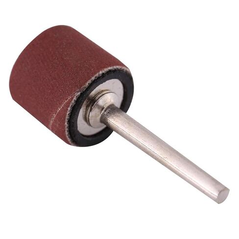 Drum Sanding Sandpaper Bands Sleeves Mandrel Woodworking Craft Polishing Kit (Large Sandpaper Ring 320 mesh) in Saudi Arabia