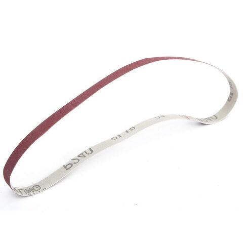 10PCS Sanding Belt Aluminium Oxide Abrasive Band 533 x 9mm 240# - High Grinding Efficiency, Rust Removal, Multi - Surface Polishing (240#) in Kuwait