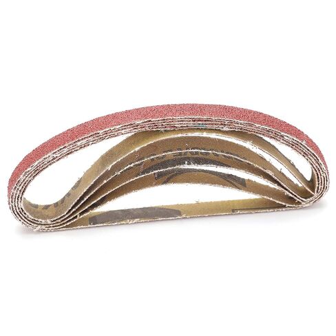 20Pcs Sandpaper Belts Abrasive Sanding Strips Replacement Tool for Sander Wear- with Uniform Sand Grains Cutting Performance Grinding Polishing in Kuwait