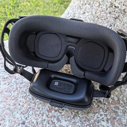 مجموعة حشوة رغوية وفيلم من الزجاج المقسى لنظارات DJI Goggles N3 - وسادة عين مضادة للغبار وواقي شاشة عالي الدقة مع أداة التثبيت in Kuwait