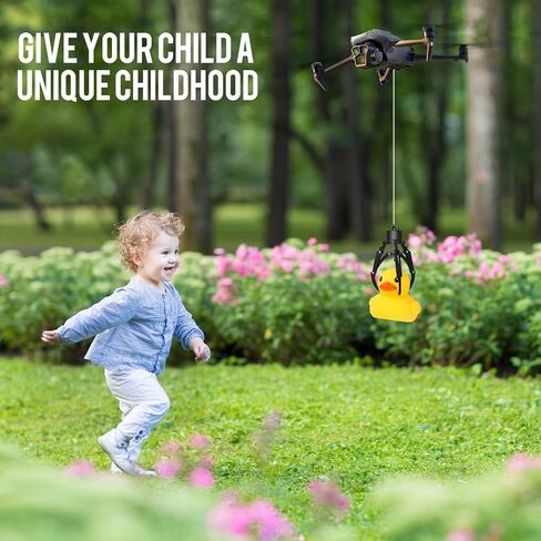 نظام الإمساك بالطائرة بدون طيار وإسقاط الهواء - خطاف مخلب ميكانيكي من Mantis مع إصدار الحمولة متوافق مع Dji Mavic 3 Classic/Pro/Air 3S/2S/Mini 4 Pro/3/2 SE، مجموعة توصيل نقل ذكية للإنقاذ، وصيد الأسماك، وإكسسوارات إسقاط النقاط الثابتة in Kuwait