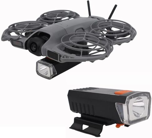 ضوء الطيران الليلي بدون طيار لـ DJI NEO 2، كشاف LED قابل لإعادة الشحن ومصباح كشاف ثابت مع كابل شحن متوافق مع ملحقات الطائرة بدون طيار DJI NEO 2 in Saudi Arabia