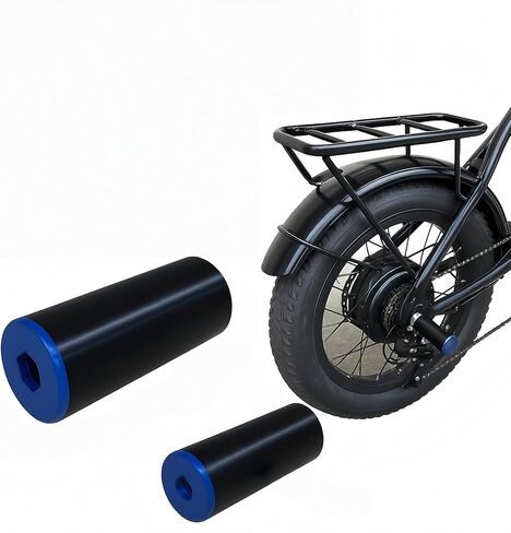 2PC Passenger Foot Pegs Kit Compatible with Lectric XP 3.0 E-Bike, Easy Install Rear Footrests, M12 Thread, Strengthened Design, 9.5cm Length, No Chain Interference in Saudi Arabia