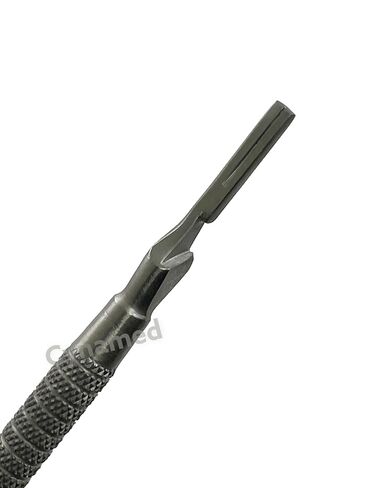 Premium Design Scalpel Handle #3 Straight, Fits Blades No. 10, 10R, 11, 12, 13, 14, 15, Lightweight and Durable Dermaplane Handle in Saudi Arabia