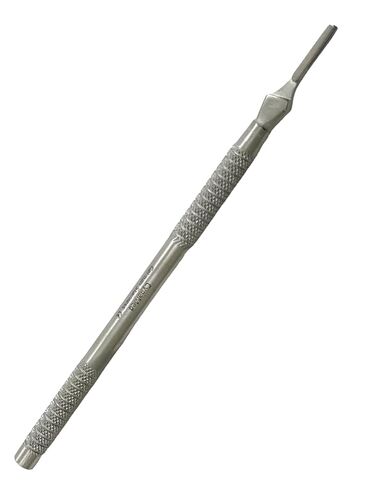 Premium Design Scalpel Handle #3 Straight, Fits Blades No. 10, 10R, 11, 12, 13, 14, 15, Lightweight and Durable Dermaplane Handle in Saudi Arabia