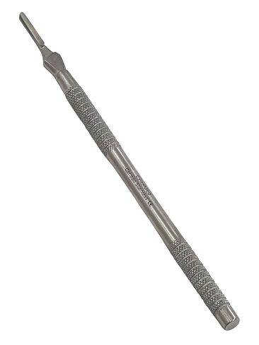 Premium Design Scalpel Handle #3 Straight, Fits Blades No. 10, 10R, 11, 12, 13, 14, 15, Lightweight and Durable Dermaplane Handle in Saudi Arabia