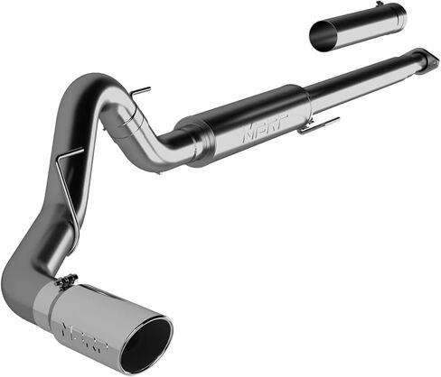 MBRP S5259AL 4" Cat Back, Single Exhaust System (Aluminized Steel) in Saudi Arabia