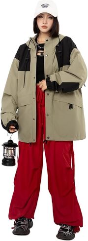 Unisex Hooded Water Resistant 3 In 1 Outdoor Jacket With Detachable Inner Layer For All Season Wear in Saudi Arabia