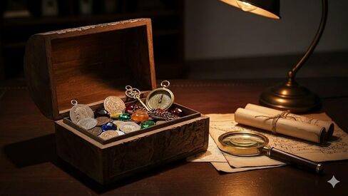 Great Birthday Gift Ideas Handmade Decorative Wooden Jewelry Box With Tree of Life Carvings Jewelry Organizer Keepsake Box Treasure Chest Trinket Holder Watch Box Storage Lock Box (Blue Wash Finish) in Kuwait