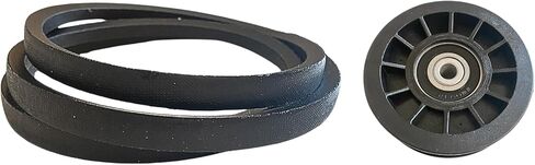 Z246 محرك بكرة المهمل ومجموعة الحزام المتوافقة مع Husqvarna Z254F Z200 CZ3815 CZ4217 CZ42175 460ZX RZ4623 Z5424 Z4824 أجزاء تحل محل 539110311 539110411 مجموعة محرك سطح السفينة ما بعد البيع in Kuwait