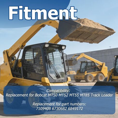 WFLNHB Front or Rear Idler 7109408 6730682 6849172 Replacement for Bobcat MT50 MT52 MT55 MT85 Track Loader in Saudi Arabia