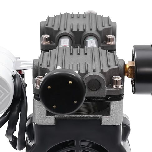 Oil-Free Vacuum Pump 1450Rpm 150W Oilless Vacuum Pump with Silencer Portable Silent Quiet Lab Oilless Vacuum Pump 50L/Min Flow Speed-90Kpa in Kuwait