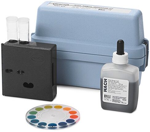 Hach pH Test Kit, 4.0-10.0 pH, Model 17N, 147011 in Saudi Arabia