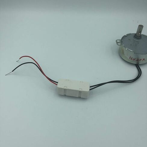 dc electronic starter DC Brushless electronic starter, Low Speed Display Stand Winding Gear, JS-50B DC Synchronous Gear electronic starter, DIY Driver Parts : 50rpm, Voltage : 6VDC) ( Color : 12vdc(9v in Kuwait