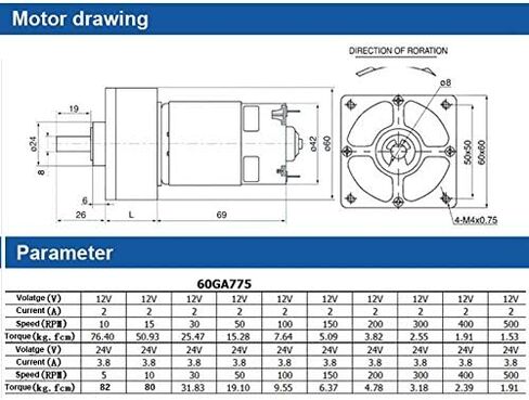 dc electronic starter Powerful Micro Permanent Magnet High Torque 24V DC Gear electronic starter, 12 Volt Slow Low Speed Adjustable Speed Reversed, DIY Driver Parts : 24v 300rpm , Voltage : Package1 ) in Kuwait