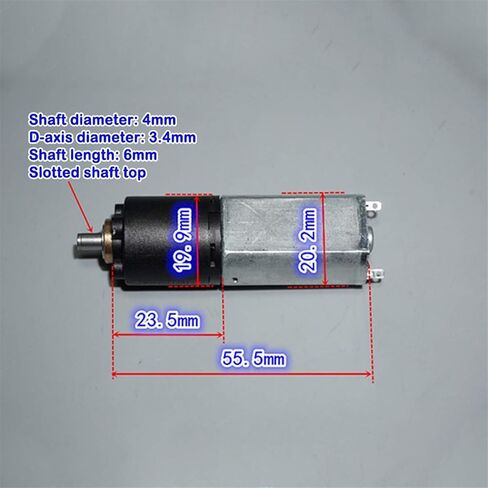 dc Electronic Starter 1PCS Micro 180 Planetary Gear Electronic Starter, 38RPM Slow Speed 12Kg*cm Precision High Torque Mini 20mm Electric Electronic Starter Robot, DIY Driver Parts in Kuwait