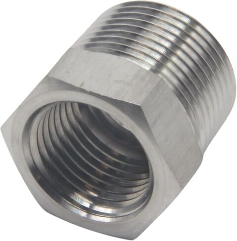 HFS(R) 1/2 "ذكر NPT إلى 3/8" أنثى NPT عرافة المخفض جلبة تقليل الفولاذ المقاوم للصدأ 304 in Saudi Arabia