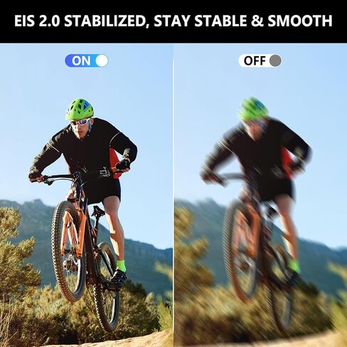 toberto 4K Thumb Action Camera, Mini Body Camera with WiFi, Magnetic Wearable 150° Hands-Free Recording POV Camera, EIS Stabilization, Waterproof, 64GB, Mount Anywhere for Sports Vlogging (Black) in Kuwait