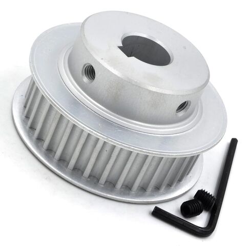 32 34 Teeth HTD 5M Timing Pulley BF Bore 8/10/12/14/15/16/17/18/19/20/22/24/30mm for HTD5M Belt Width 15/20/25mm 32T 34T(24mm-(BF Shape),34 Teeth,15mm) in Kuwait