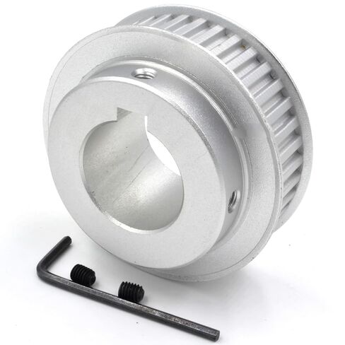 32 34 35 36 Teeth XL Timing Pulley Bore 6/8/10/12/14/15/16/17/18/19/20/22/25mm for Belt Width 10/15mm 32T 34T 35T 36T(20mm-keyway6x2.8mmBF,36 Teeth,10mm) in Saudi Arabia