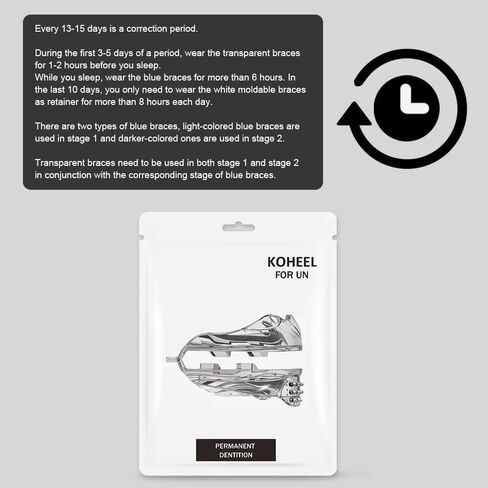 قوالب الأسنان من KOHEEL-UN للبالغين، تمنحك ابتسامة مشرقة in Kuwait