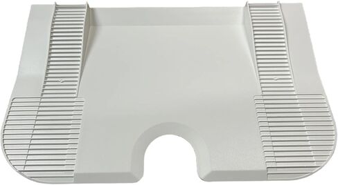 （White）Uphill Ramp Spare Parts Compatible with Roborock Q revo/Q revo S/Q revo Pro/Q revo Plus/Q revo MaxV/Q revo Master/Qrevo Slim Robot Vacuum Cleaner Base Station Bracket Ramp Plate Accessories in Kuwait