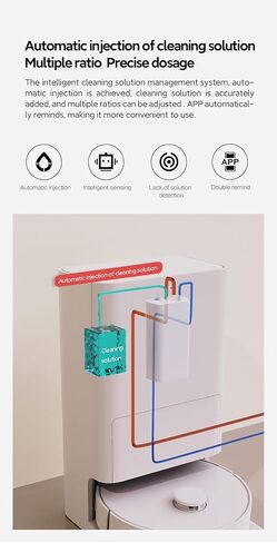 Auto Water Kit for Robot Vacuum,Automatic Water Filling, Automatic Sewage Discharge, Automatic add Cleaning Solution,for Roborock Water Change Module,for dreame Accessories in Saudi Arabia