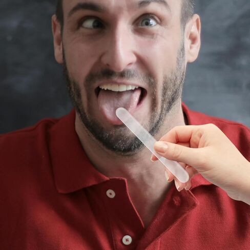 25 قطعة من خافضات اللسان البلاستيكية من Gadpiparty قابلة لإعادة الاستخدام، بلاستيك خافض اللسان، لقضبان التحريك في مختبر الفحص الطبي in Kuwait