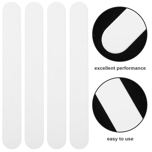 POPETPOP 25 Pack Tongue Depressors, Sturdy Plastic Tongue Scrapers for Oral Cavity Diagnostic, Reusable Flavored Depressors with Smooth Edge for Medical Laboratory Use (White) in Kuwait