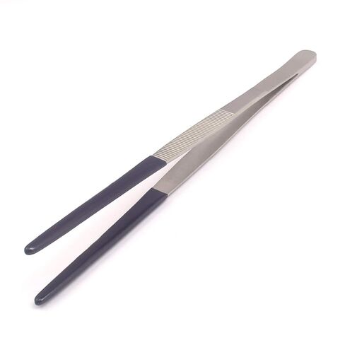 8" ULTRASONIC Cleaning Tweezers Tongs PVC Soft-Coated STEAM Cleaning Jewelry Making Tool by G.S Online Store in Saudi Arabia