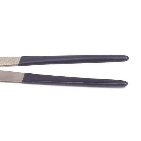 8" ULTRASONIC Cleaning Tweezers Tongs PVC Soft-Coated STEAM Cleaning Jewelry Making Tool by G.S Online Store in Saudi Arabia