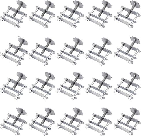 12PCS Tube Water Stopper, Steel Telescopic Flow Control Tubing Clamps Pipe Clamp Adjustable Screw Clamp Bolt Springs Laboratory Tubing Clip Spring Compressor to Rotate Screw Clamp in Saudi Arabia
