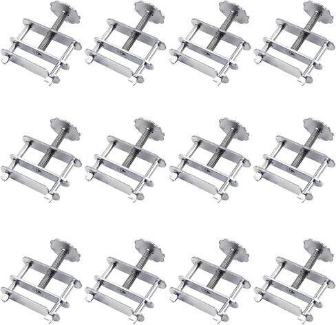 12PCS Tube Water Stopper, Steel Telescopic Flow Control Tubing Clamps Pipe Clamp Adjustable Screw Clamp Bolt Springs Laboratory Tubing Clip Spring Compressor to Rotate Screw Clamp in Saudi Arabia